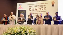 mallikarjun kharge book launch soniya gandhi latest news on india alliance